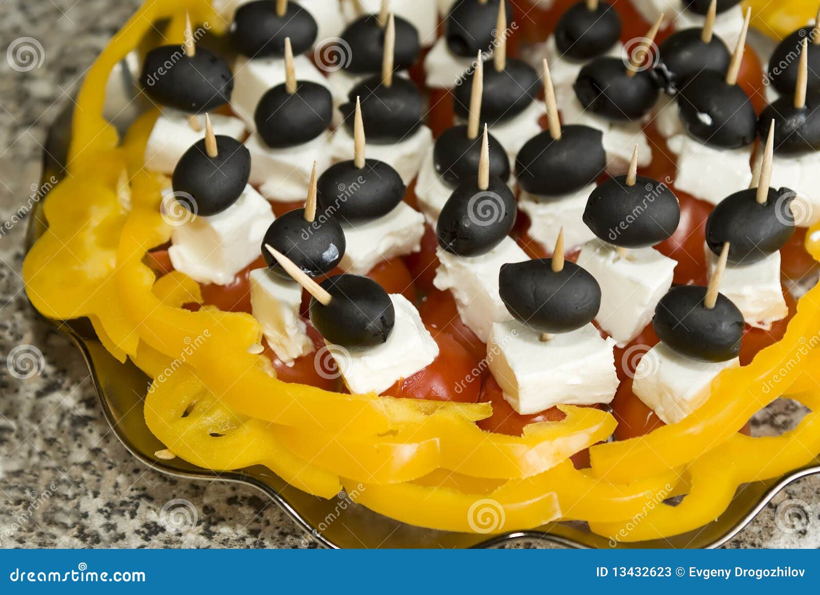 Tasty snack stock image. Image of plate, pepper, summer 13432623
