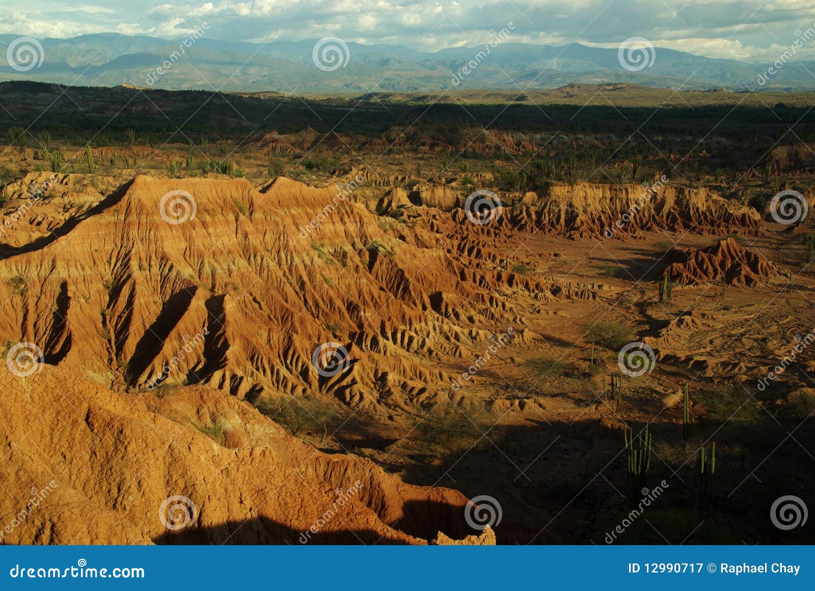 tatacoa desert near neiva in colombia