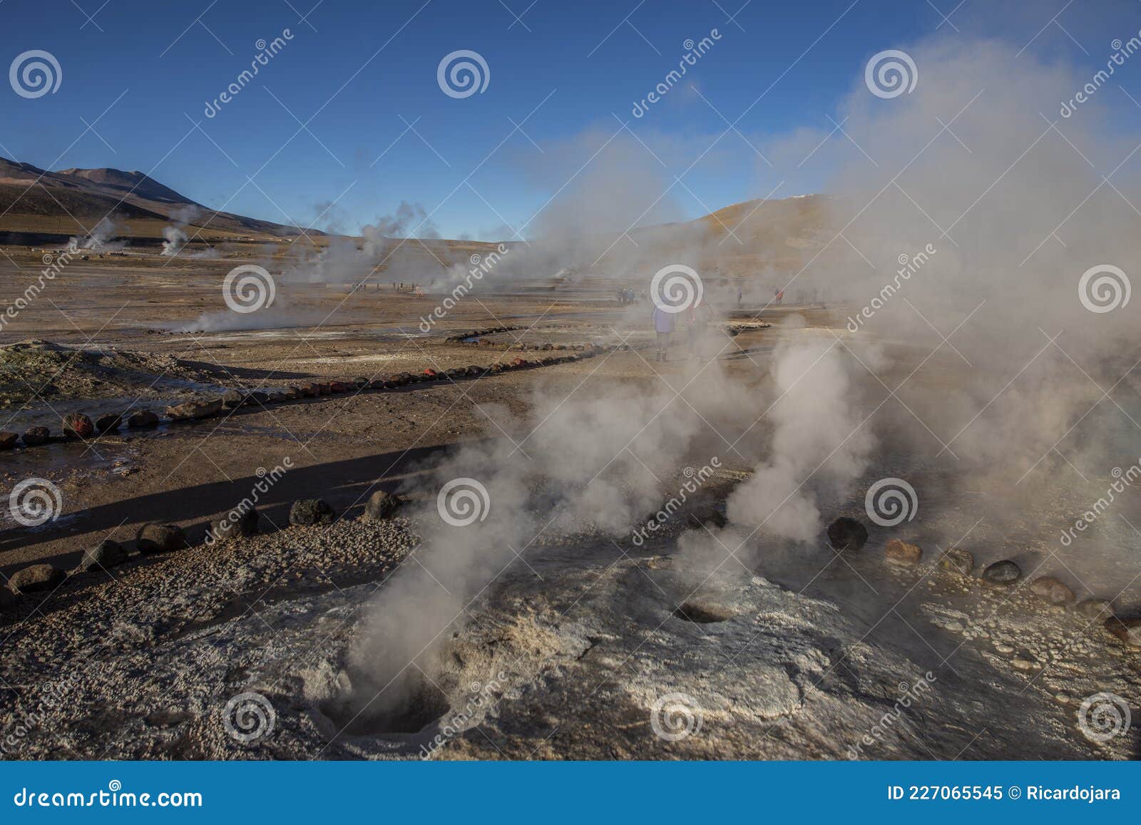 geyser of tatio - desierto de atacama - chile