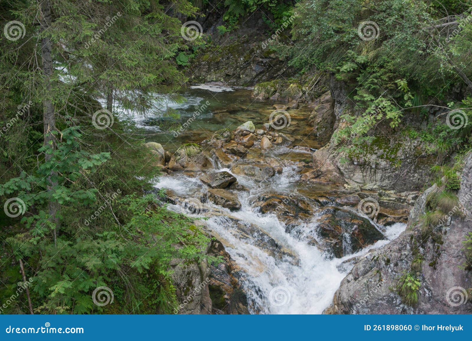Tatra Mountains. View of the Mountain