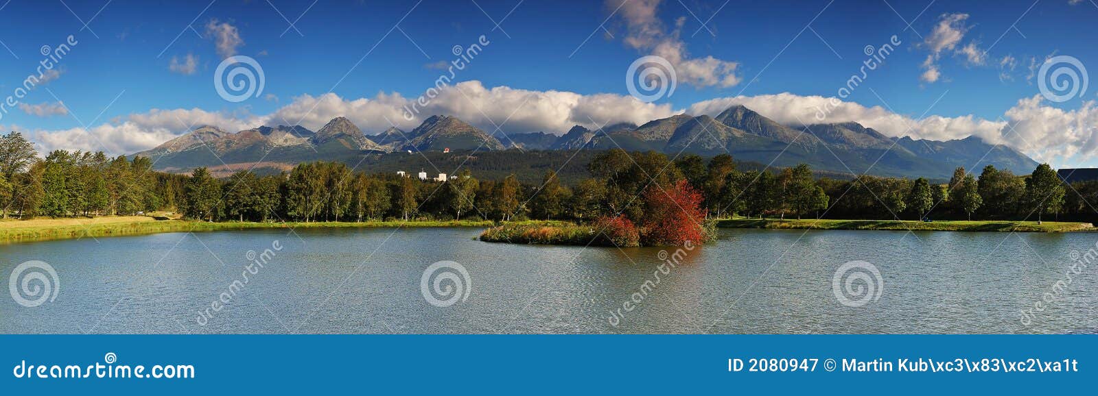 Stredny tatras för mlynpanorama