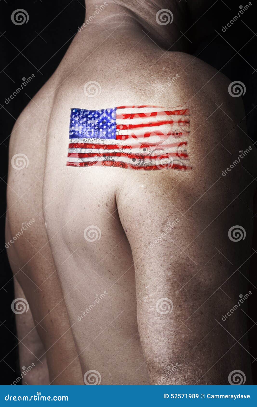 Small Black American Flag Tattoo Ideas Will Get You Excited