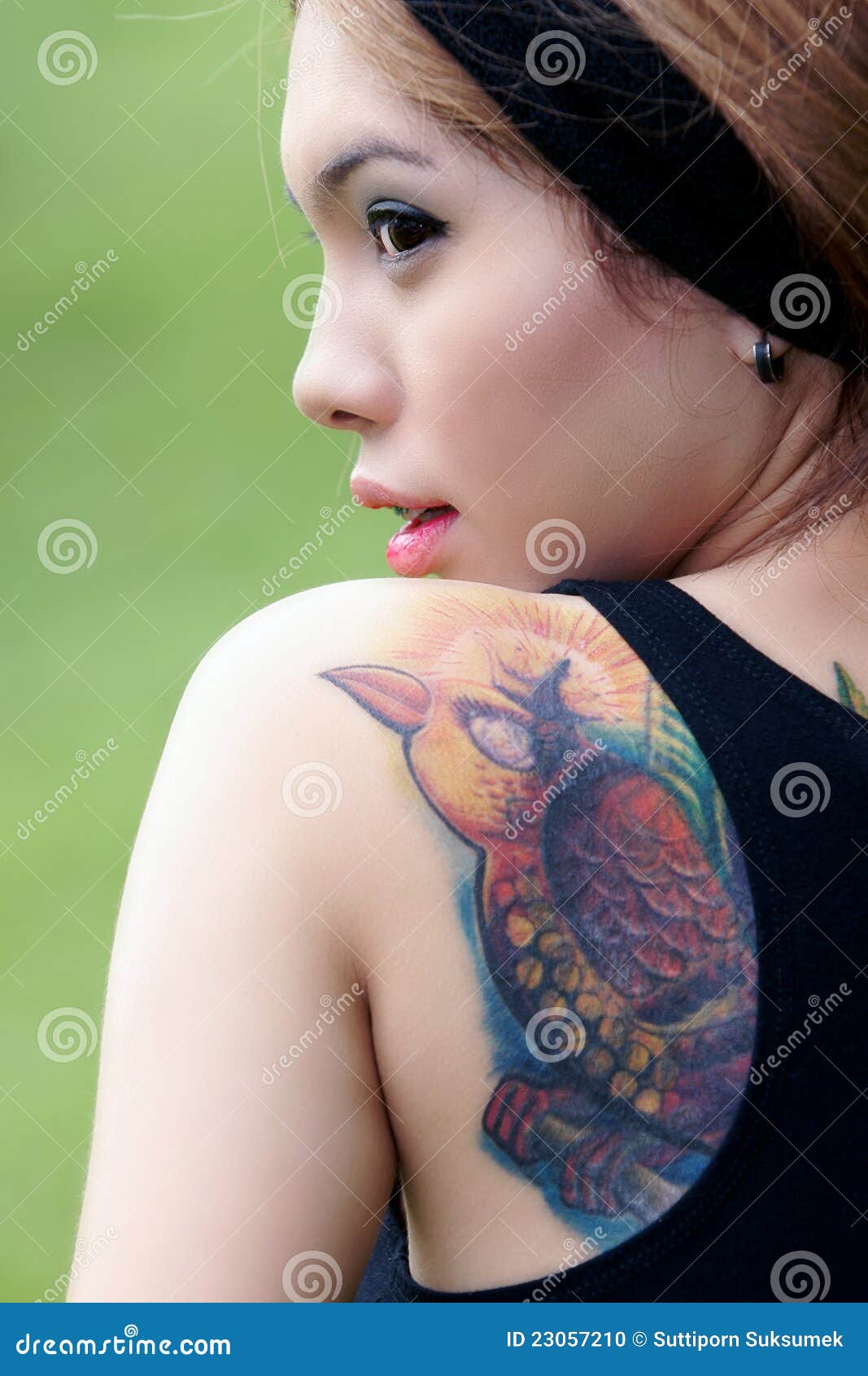 196 Chinese Woman Tattoo Photos Free Royalty Free Stock Photos From Dreamstime