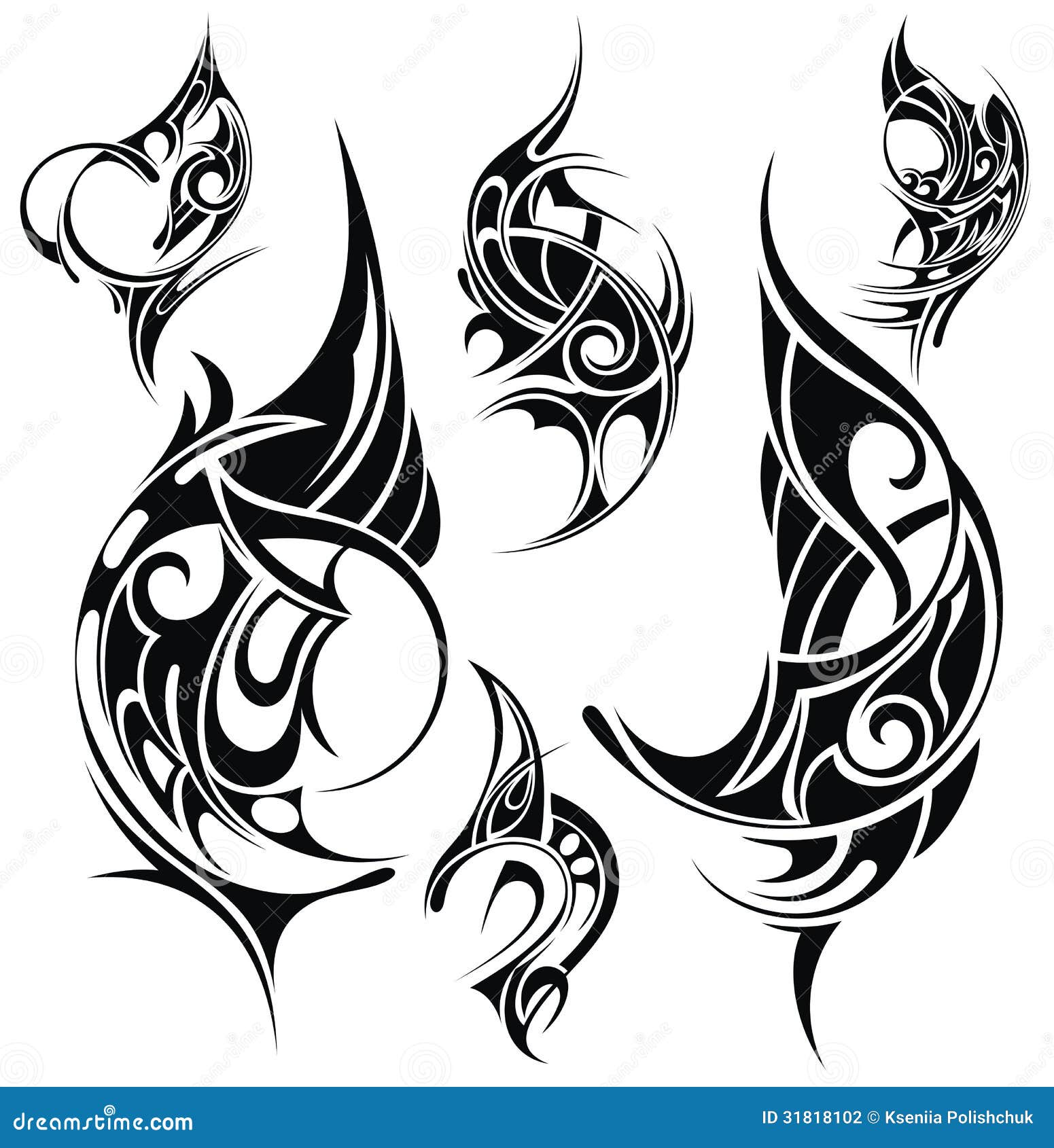 tribal tattoos elements