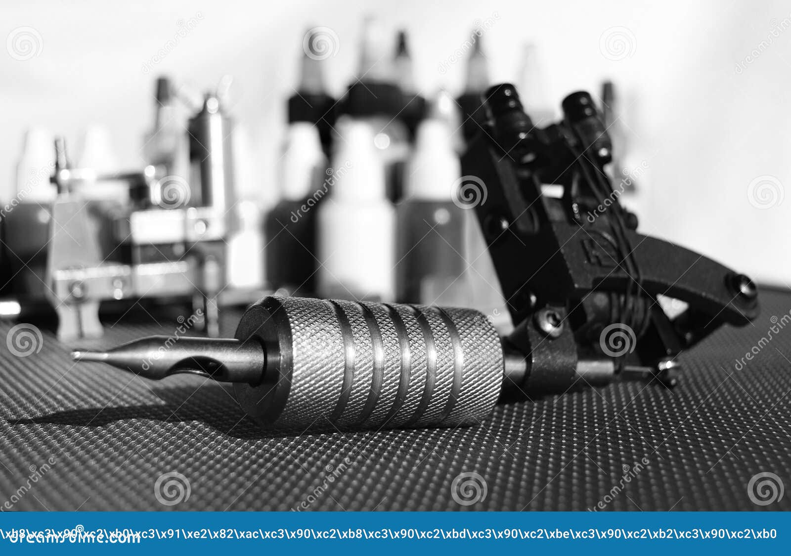Tattoo equipment stock photo. Image of realism, pigment 88818620