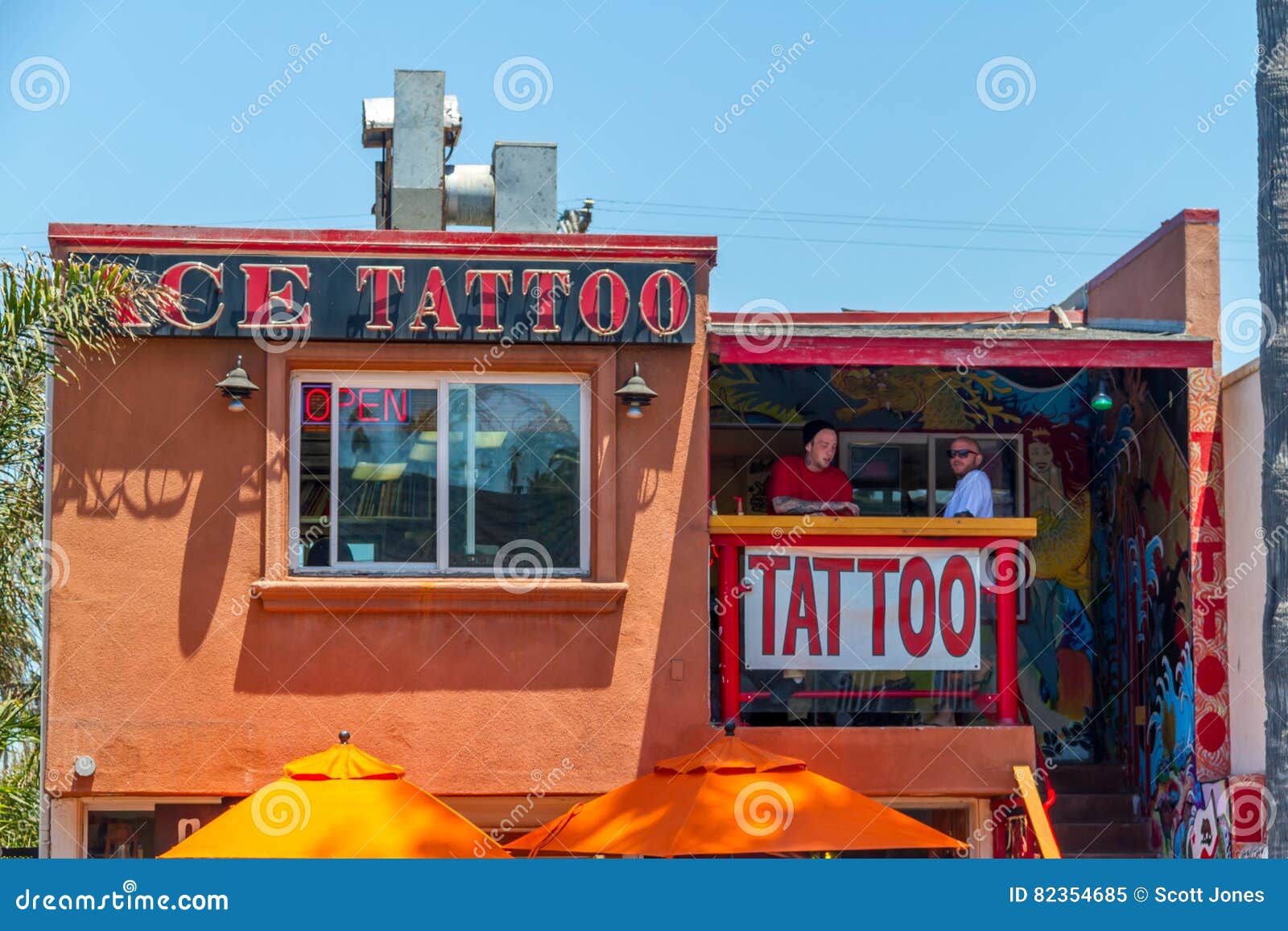 Tattoo Parlor editorial image. Image of shop, tattoos 82354685