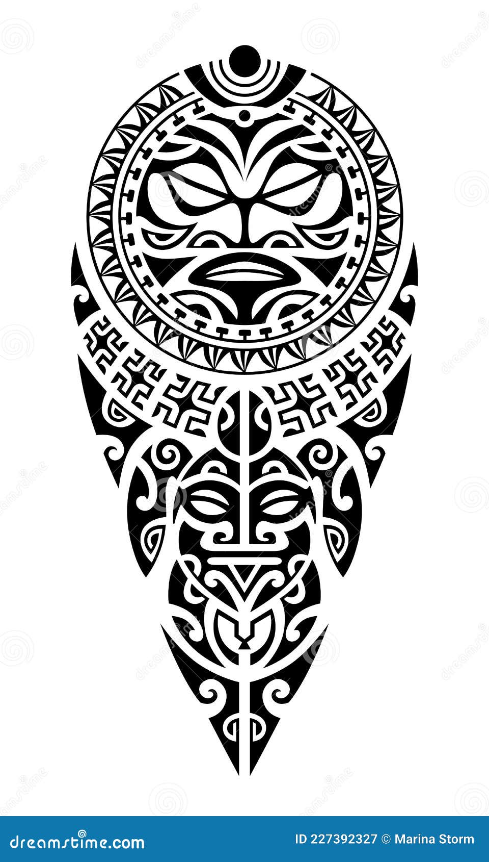 10 Drawing Of Polynesian Leg Tattoo Illustrations RoyaltyFree Vector  Graphics  Clip Art  iStock