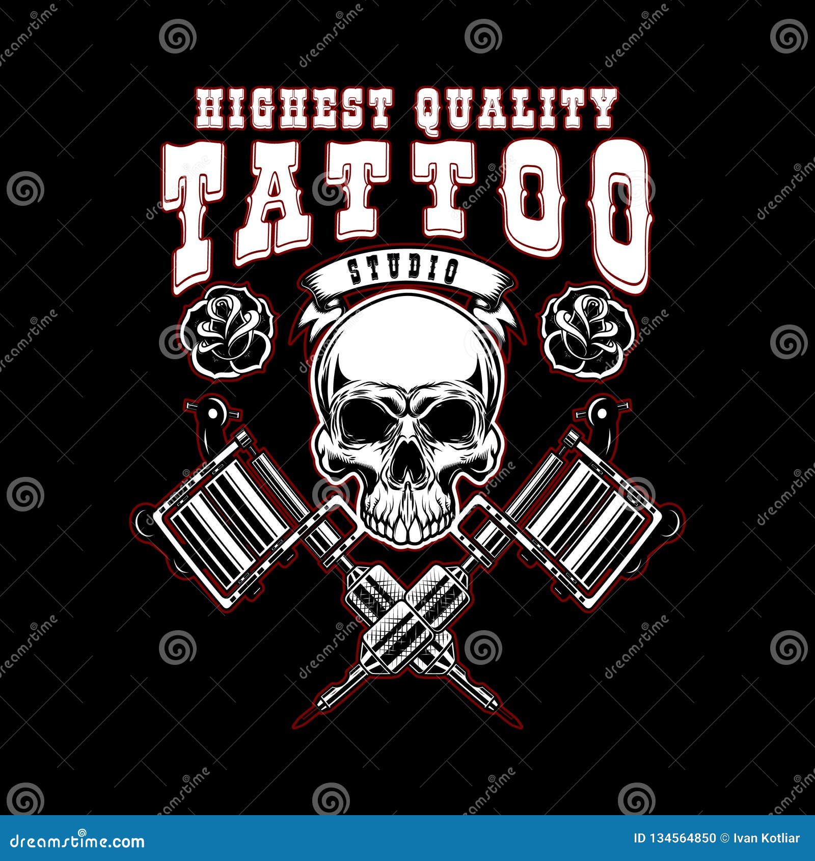 Painter Skull Tattoo Logo by hassified on DeviantArt