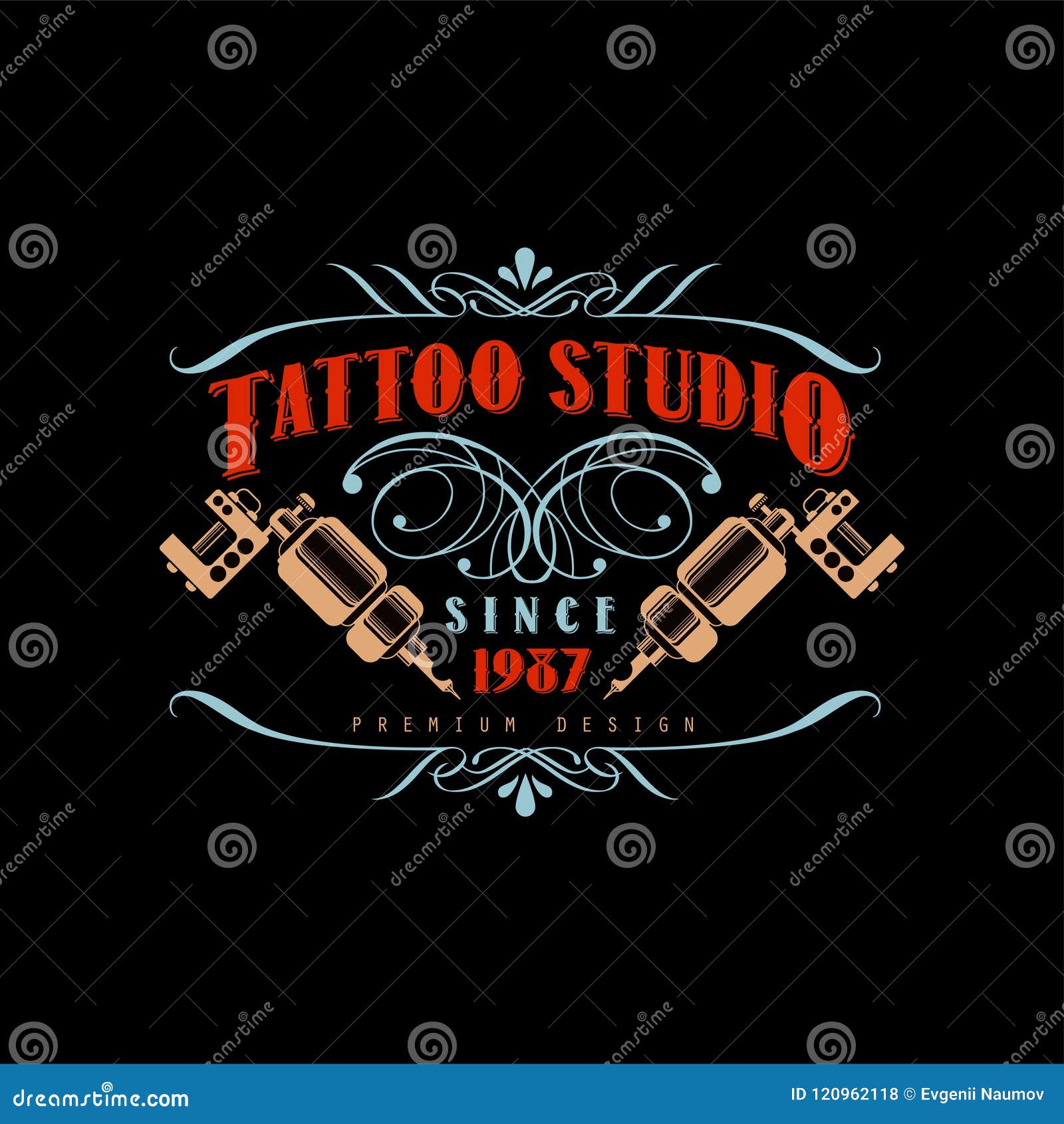 Set of vintage tattoo studio logos. | Tattoo studio, Vintage tattoo, Studio  logo
