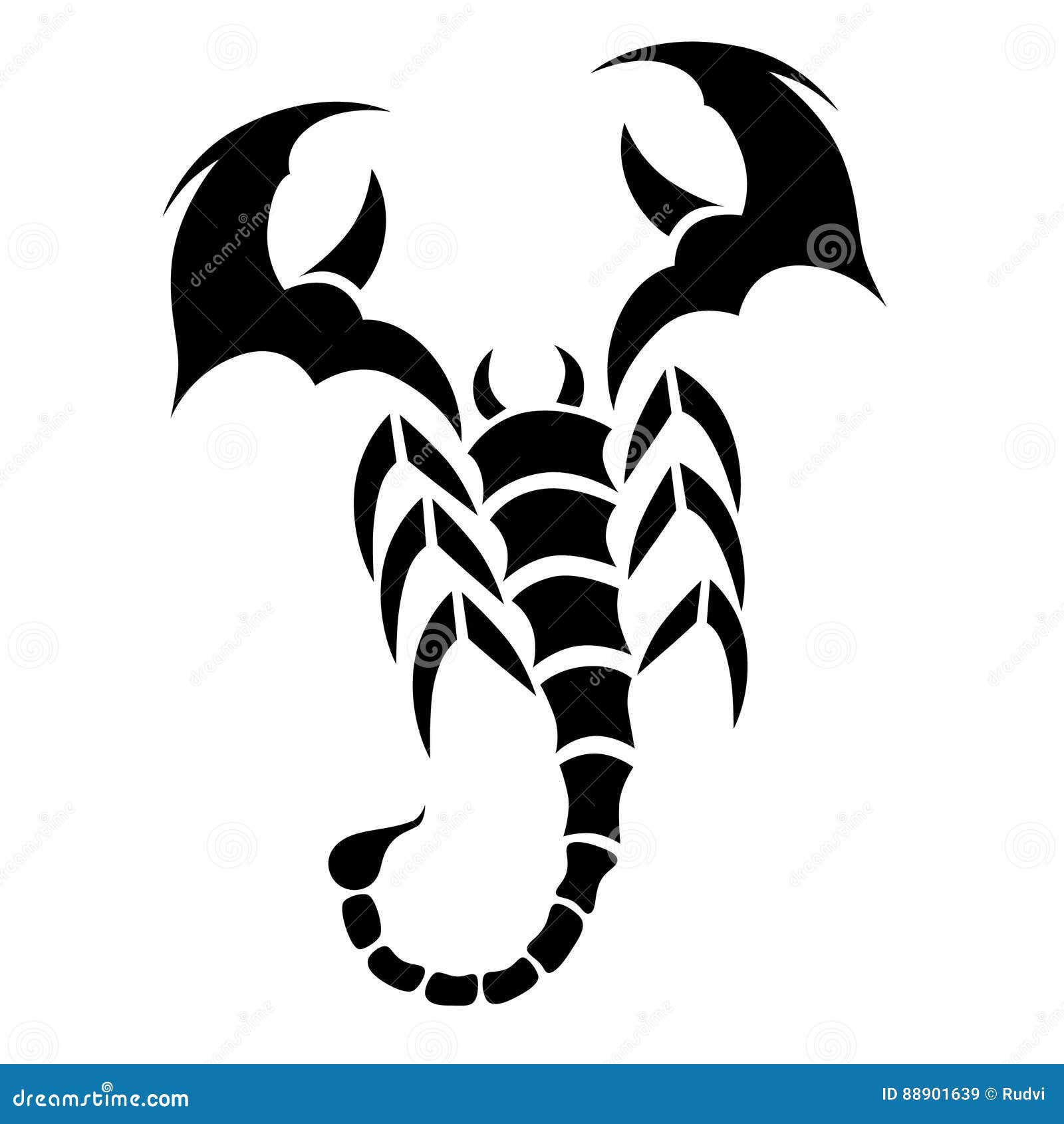 Tattoo tribal scorpion. stock vector. Illustration of sketch - 88901639 Tattoo tribal scorpion. stock vector. Illustration of sketch - 88901639