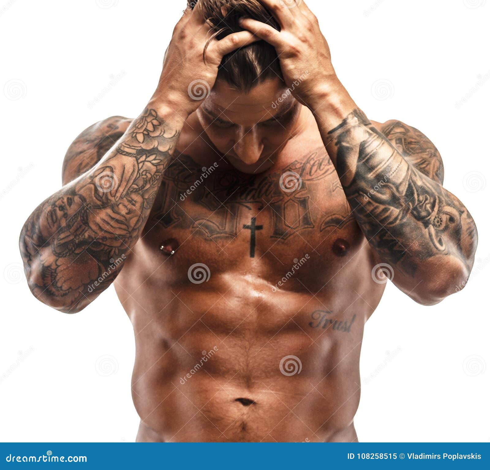 Bodybuilders tattoo: photo num 10008 | Bodybuilding, Bodybuilders, Priest