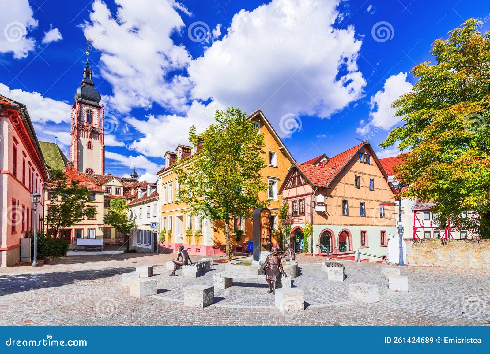 Tauberbischofsheim A City In Germany Royalty Free Stock Image tauberbischofsheim-a-city-in-germany-royalty-free-stock-image
