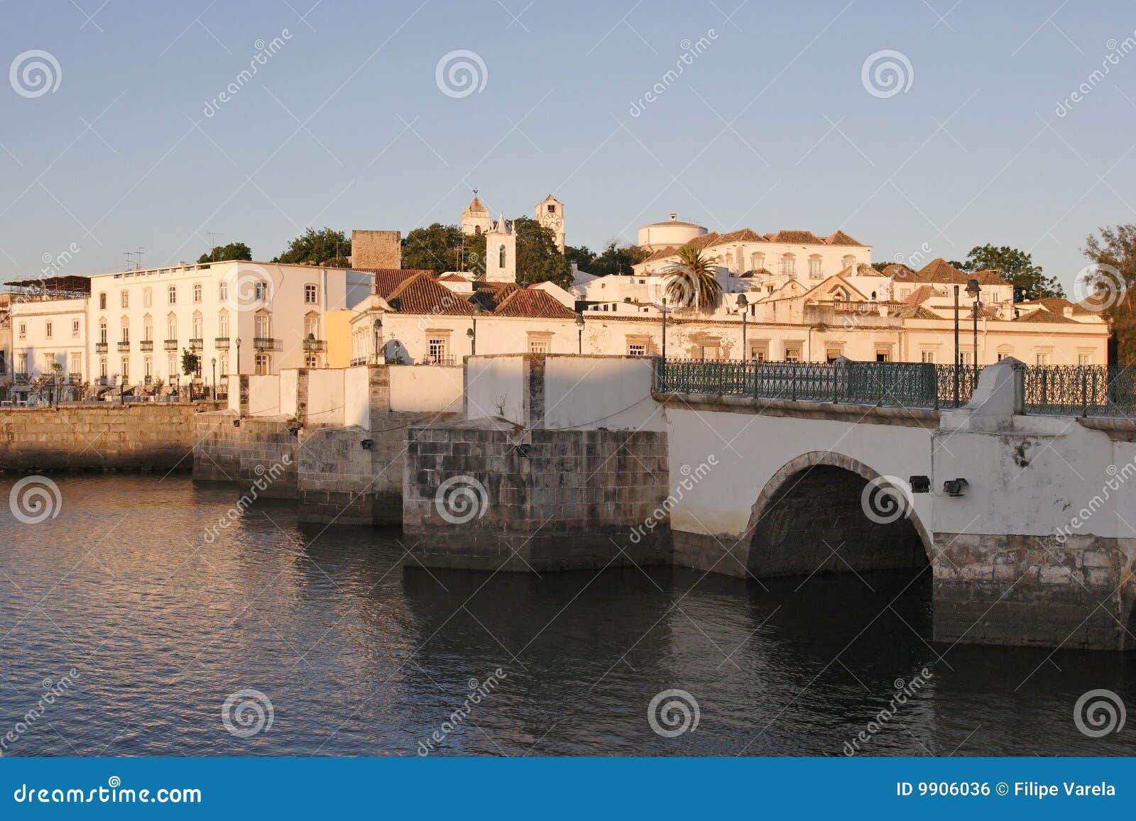 tavira, portugal, algarve - old roman bridge