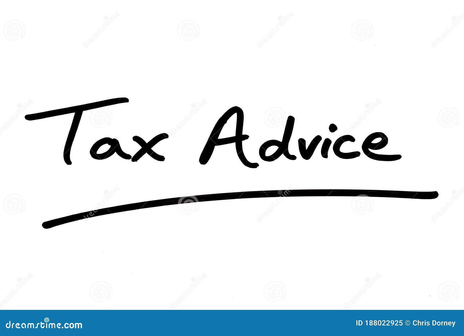 Tax Advice stock illustration. Illustration of cost 188022925
