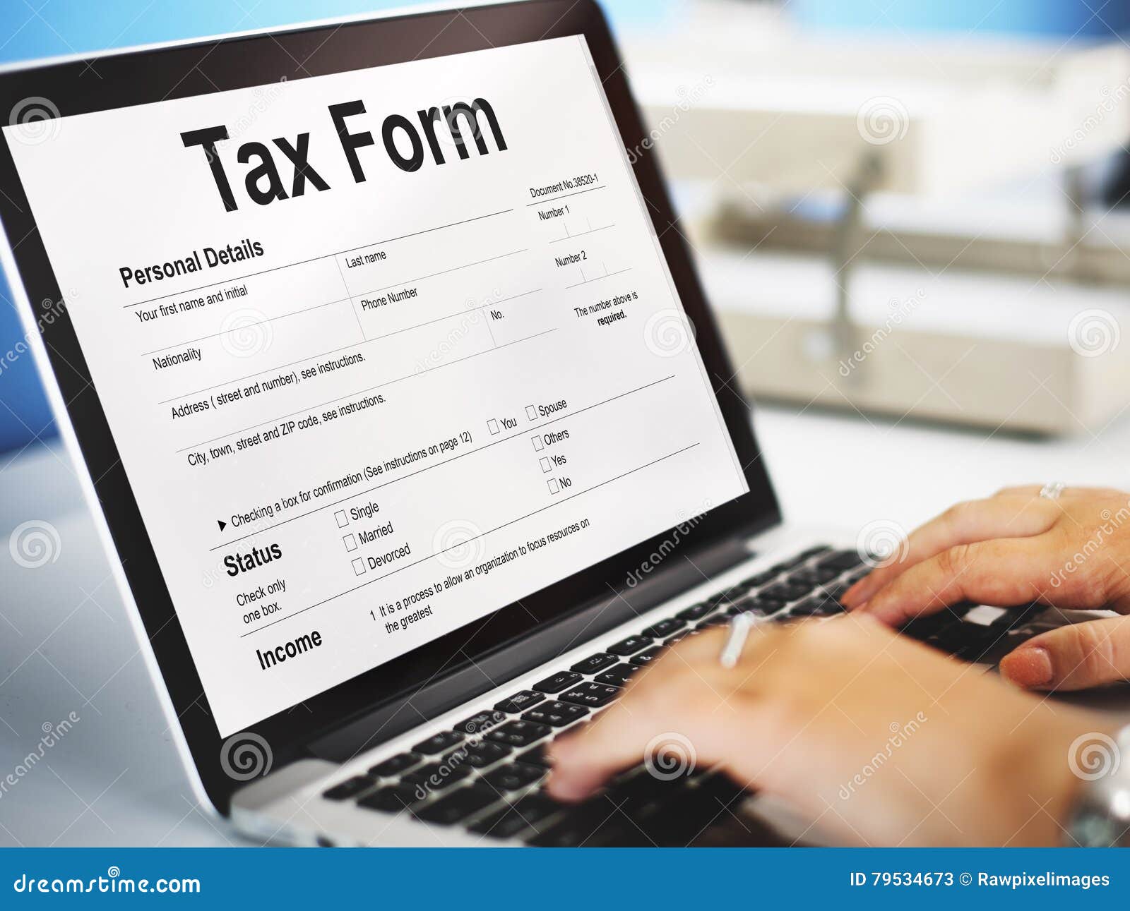 tax-credits-claim-return-deduction-refund-concept-stock-image-image