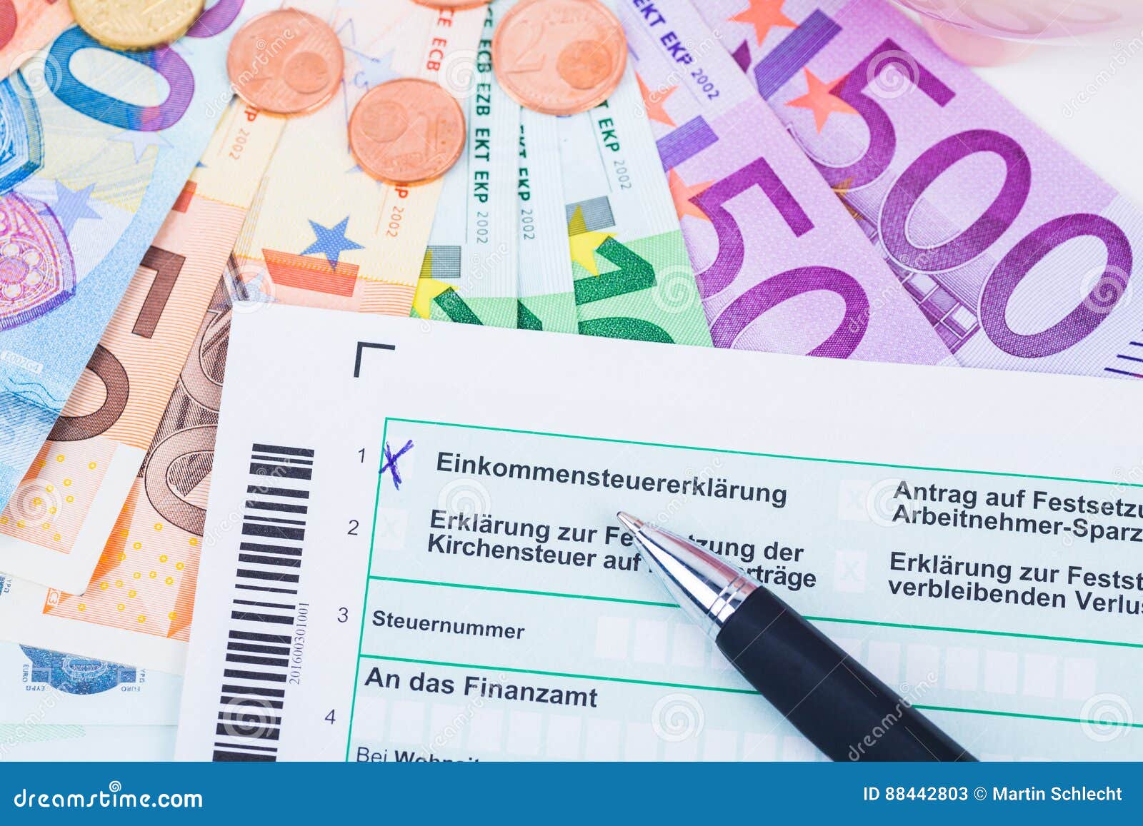 Tax form stock image. Image of notes, bank, legislations 88442803