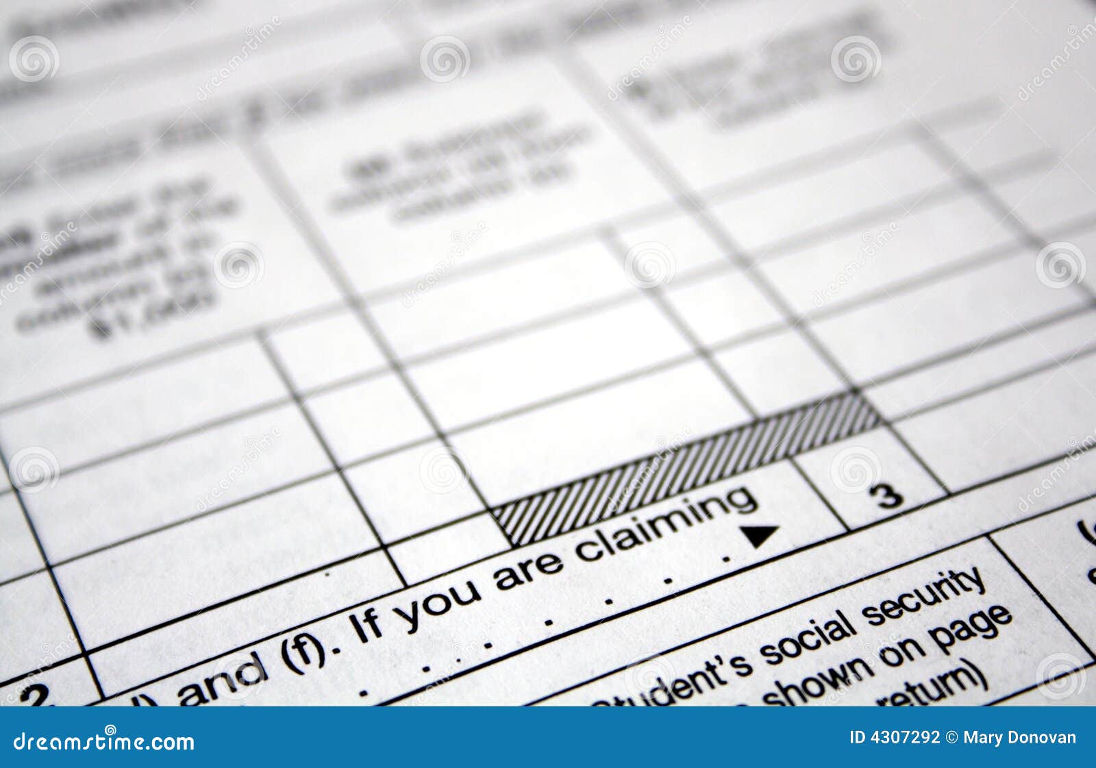 Tax forms stock photo. Image of legal, payment, claim 4307292
