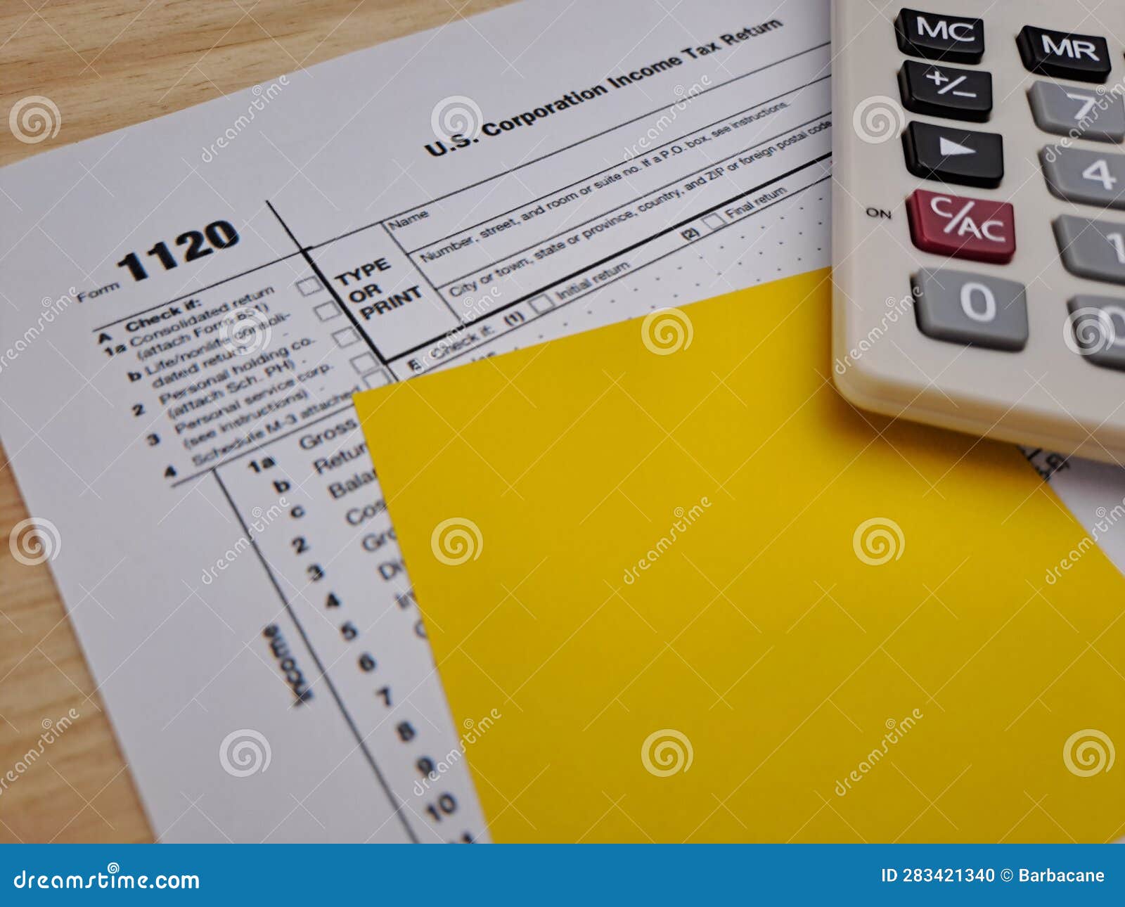 Form 1120 X Amended U S Corporation Income Tax Return Stock form-1120-x-amended-u-s-corporation-income-tax-return-stock