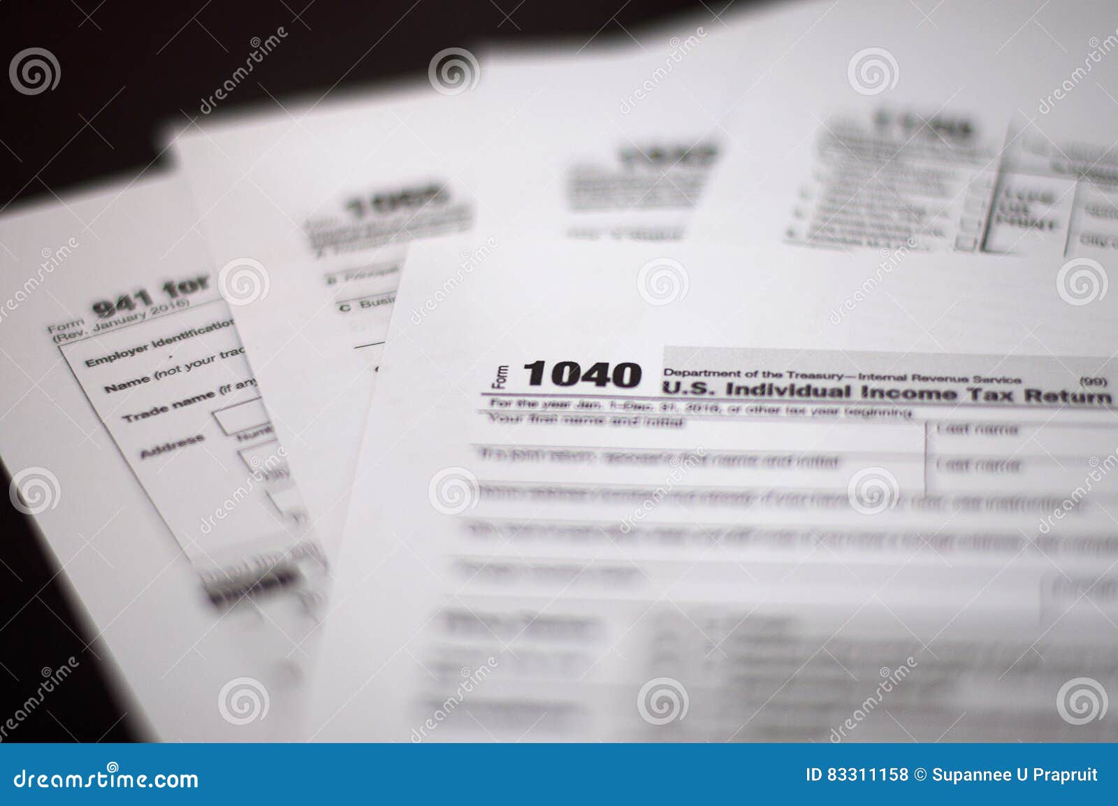 or less exemptions tax more Editorial Stock Season  Tax  Image: 83311158 Photo