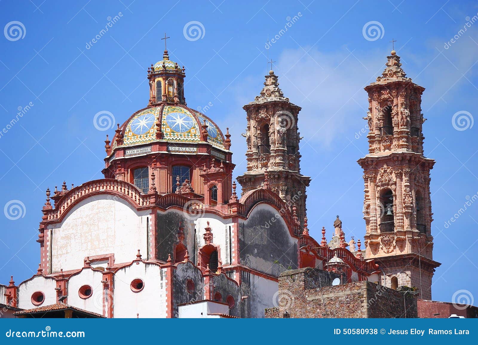 taxco cathedral in guerrero mexico iii