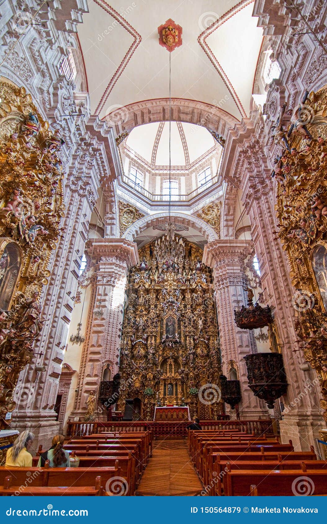 Taxco, Mexico - November 9, 2010. Interior of Santa Prisca Cathedral Editorial Stock Image - Image of guerrero, cathedral: 150564879 Taxco, Mexico - November 9, 2010. Interior of Santa Prisca Cathedral Editorial Stock Image - Image of guerrero, cathedral: 150564879