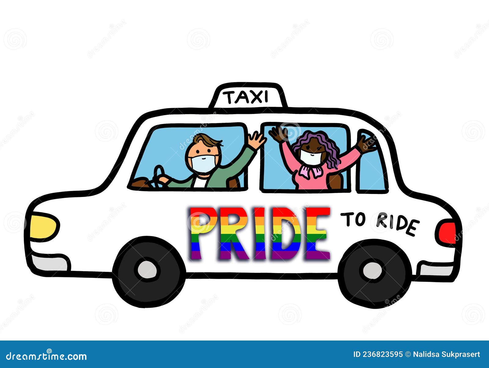 Lesbian Taxi