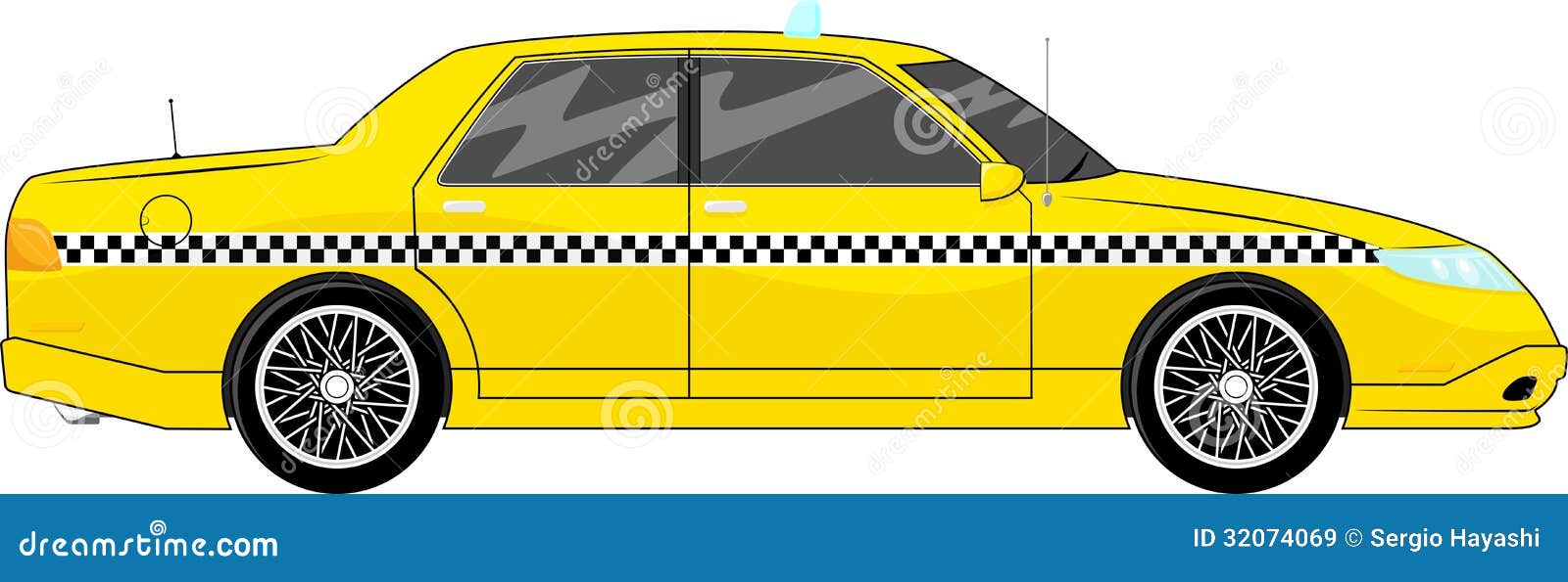 yellow taxi clipart - photo #39