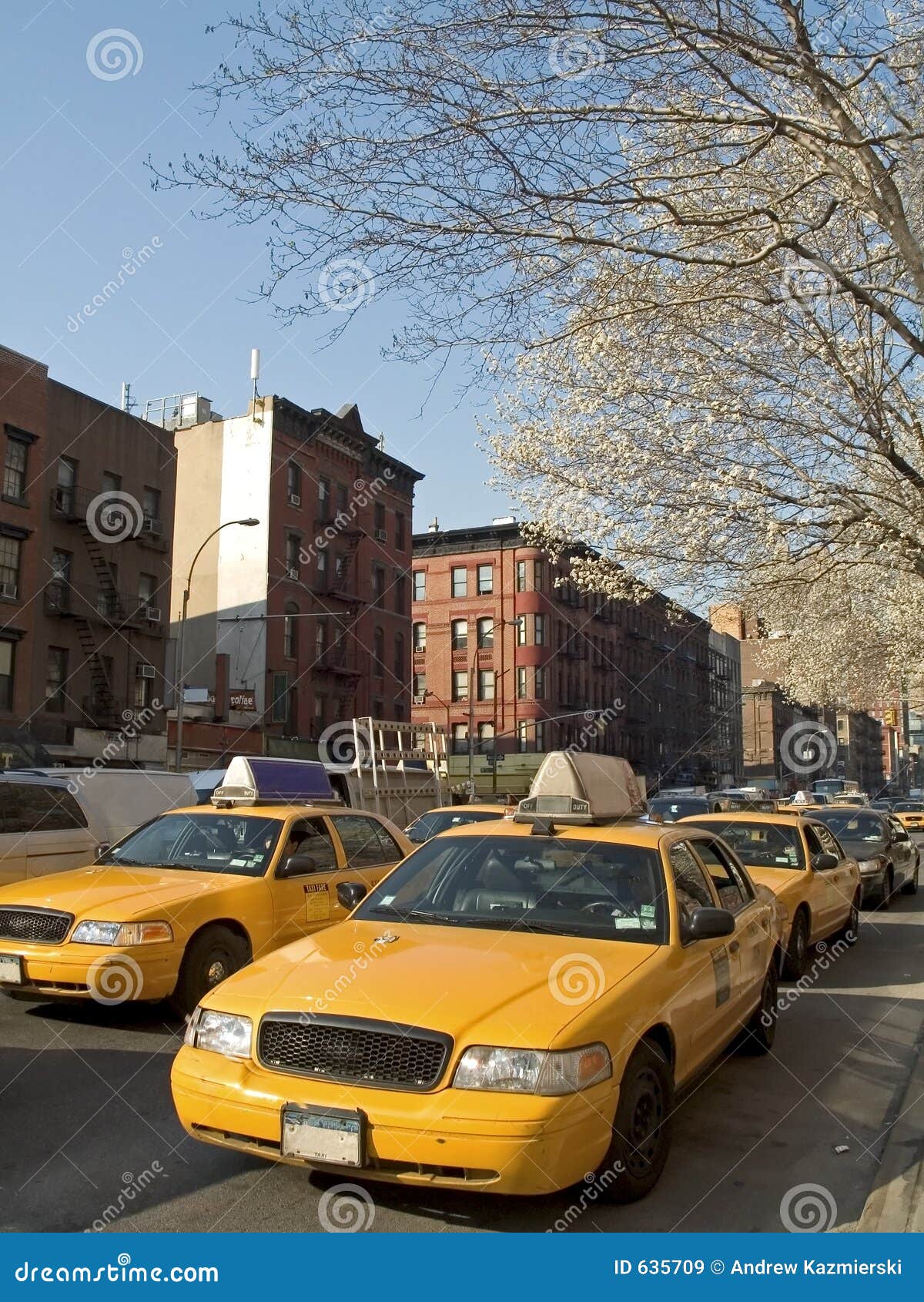 Taxis stock image. Image of transportation, york, traffic 635709