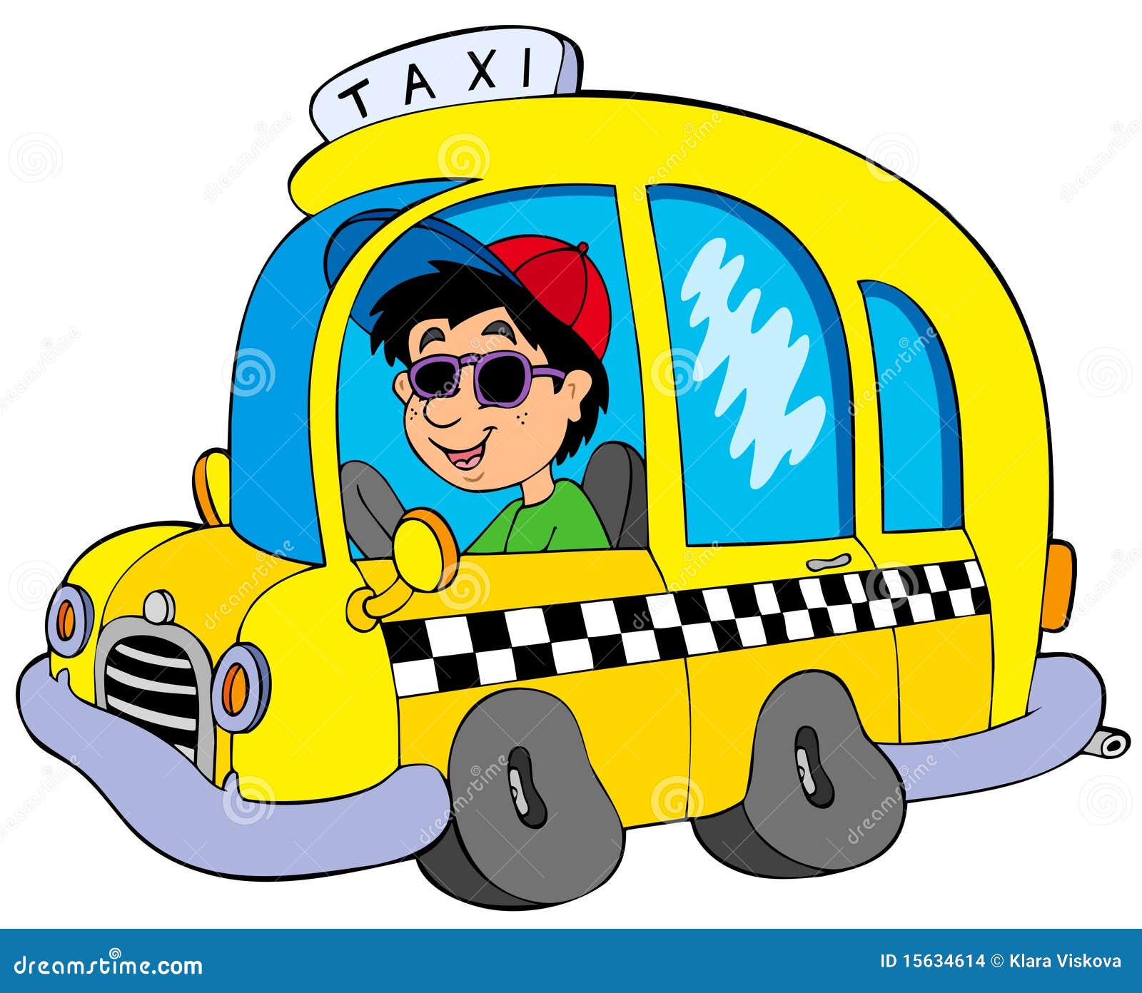 出租车司机的卡通人物平面广告素材免费下载(图片编号:2078865)-六图网