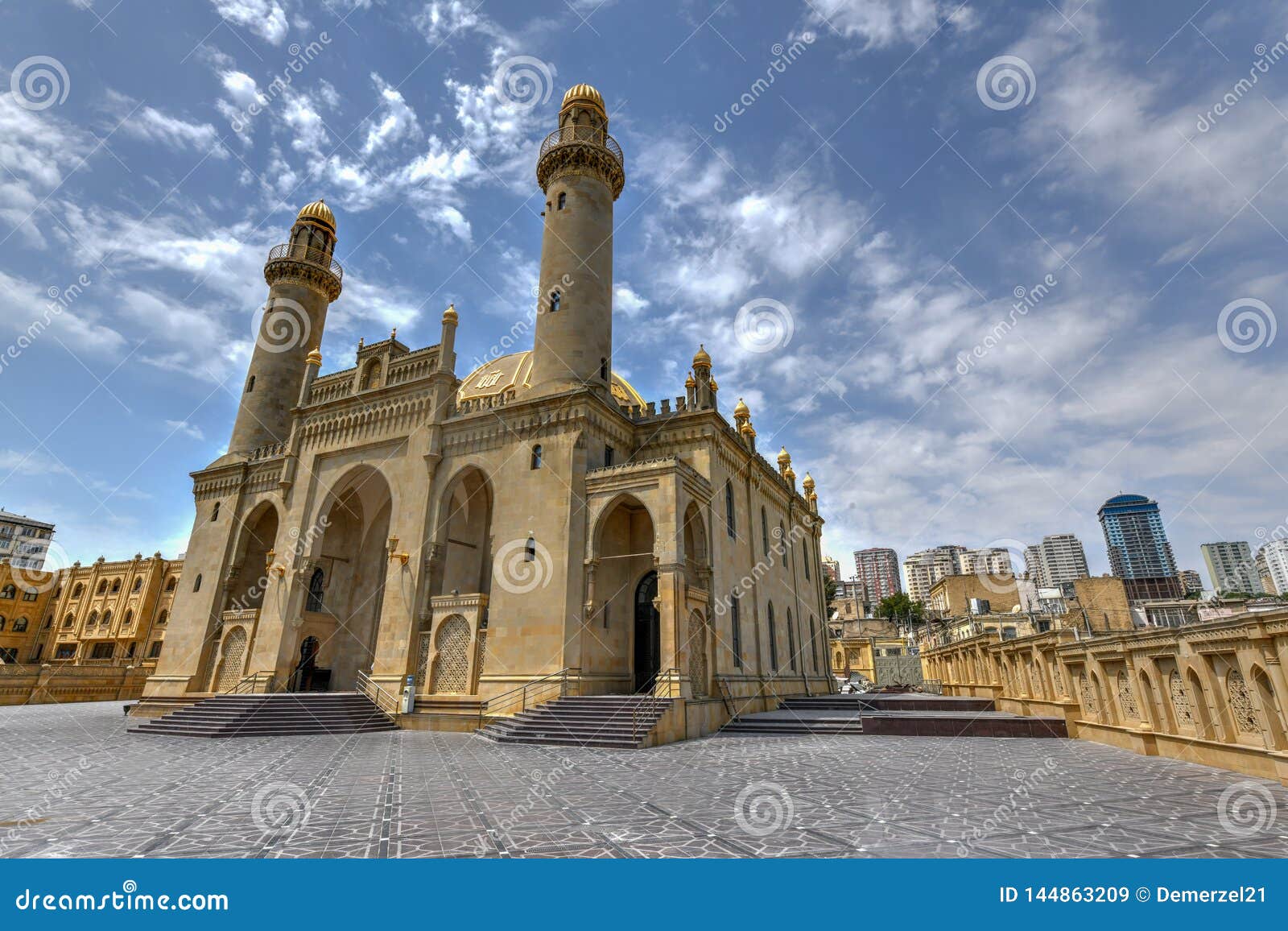 taza pir mosque - baku, azerbaijan