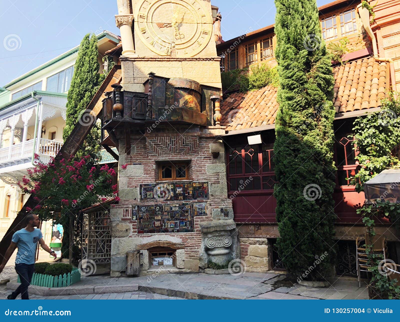 TBILISI, OCTOBER 07, 2018 State Puppet Theater in Tbilisi