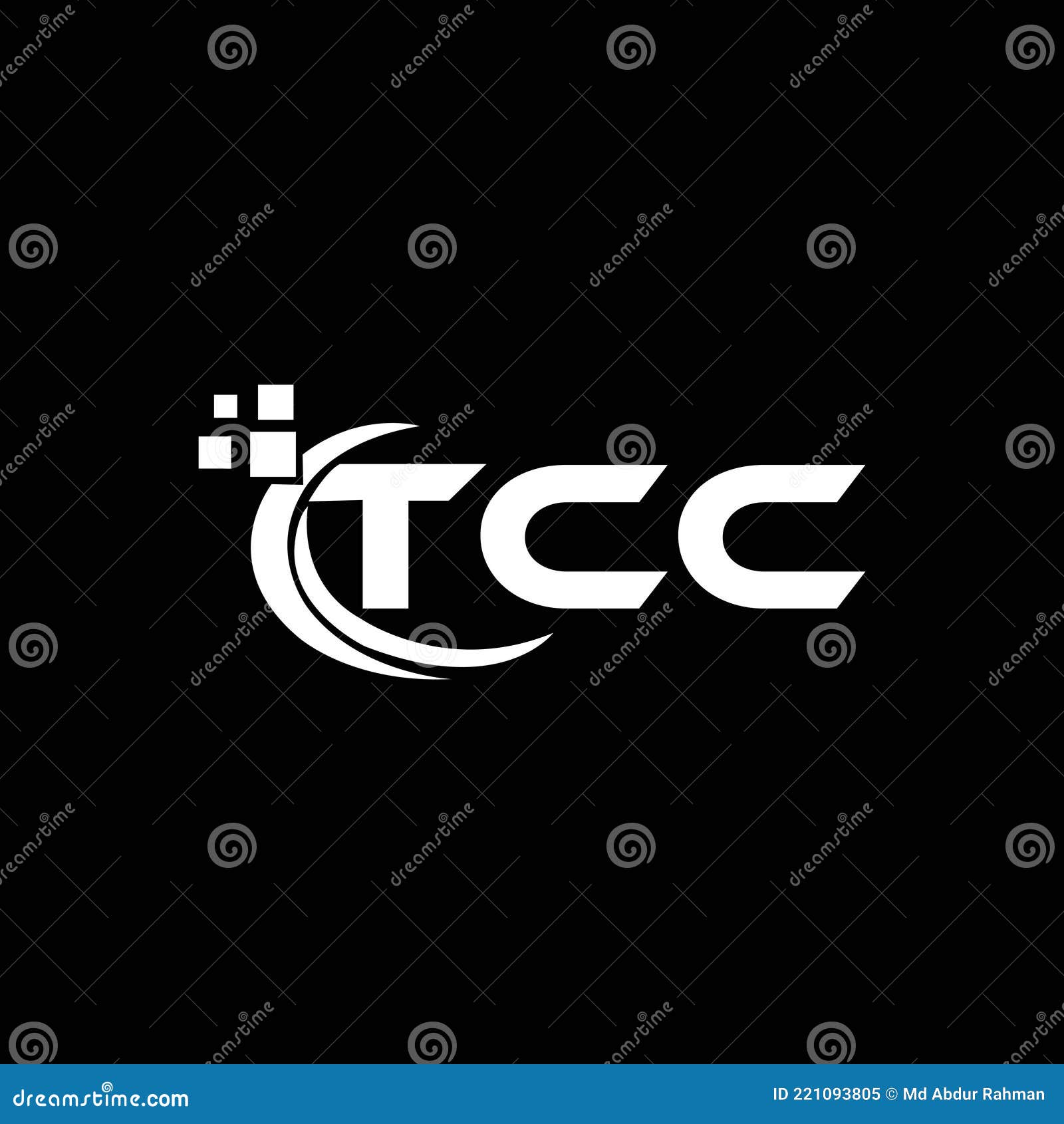 tcc letter logo  on black background. tcc creative initials letter logo concept. tcc letter 