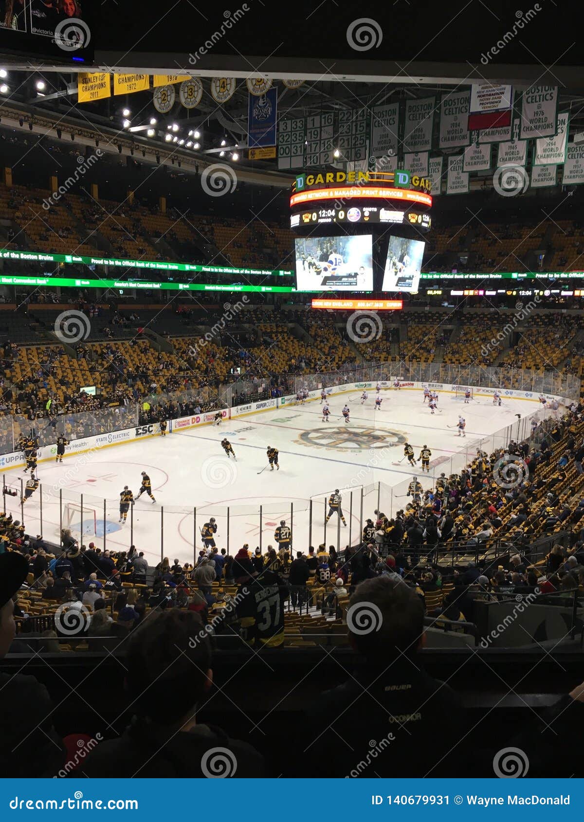 Td Bank Garden Boston Bruins Editorial Photo Image Of Sporting