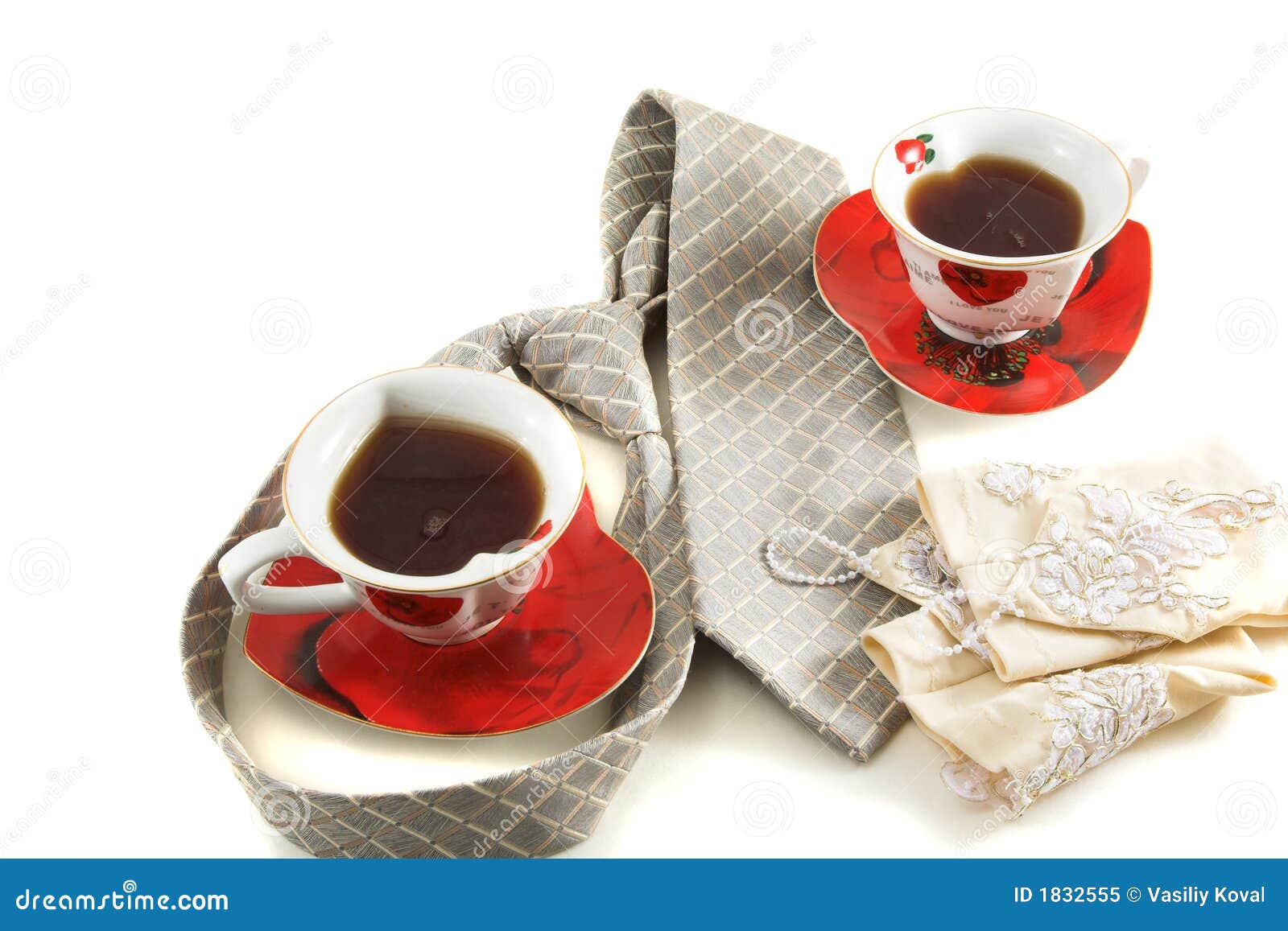 Tea and accessories stock image. Image of jewel, nuptials 1832555