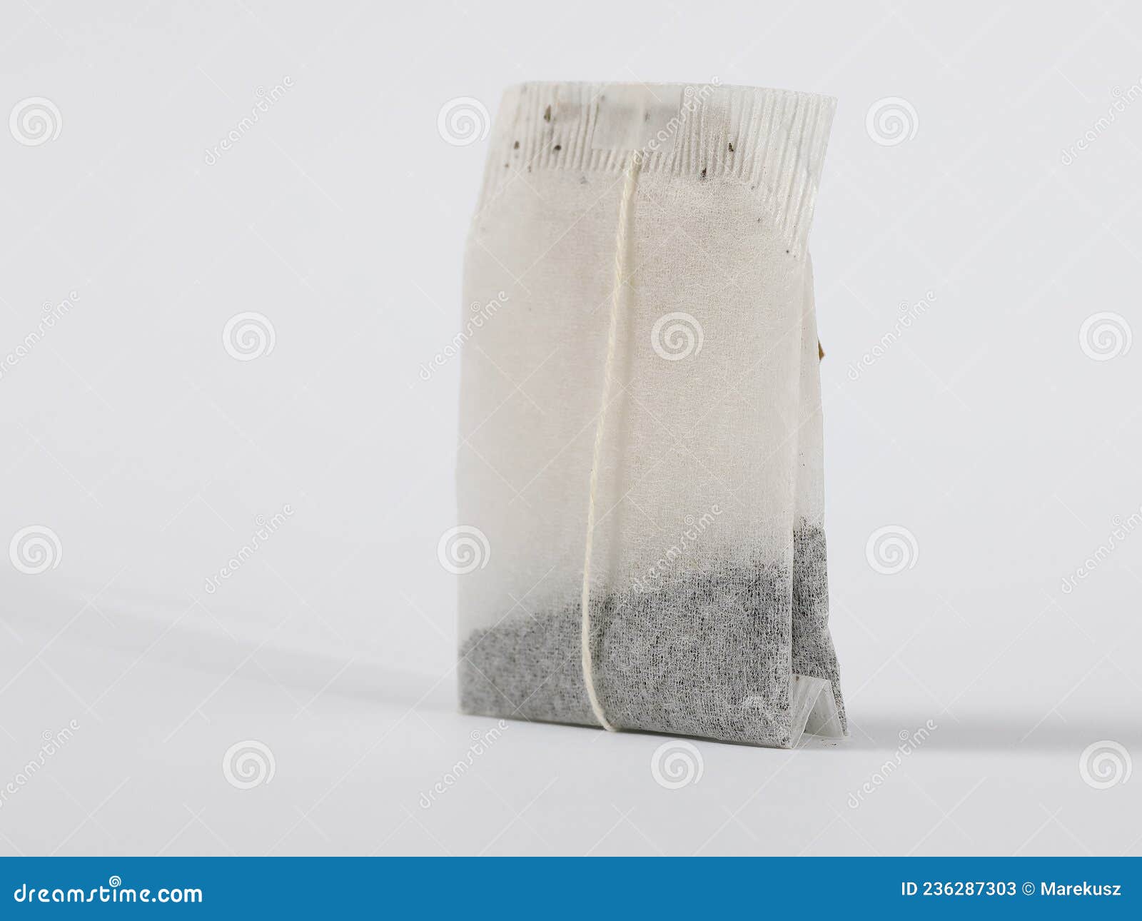 Tea bag on white paper stock image. Image of label, nonalcoholic 236287303