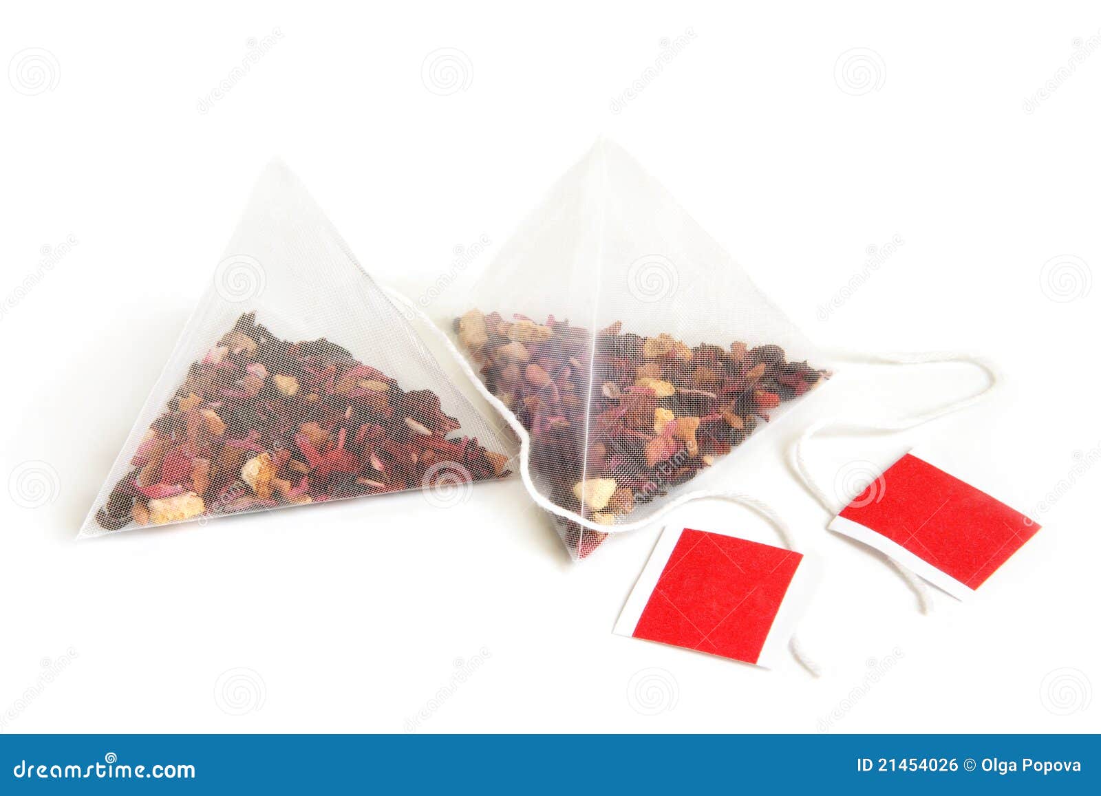 Tea bags stock photo. Image of english, background, beauty 21454026