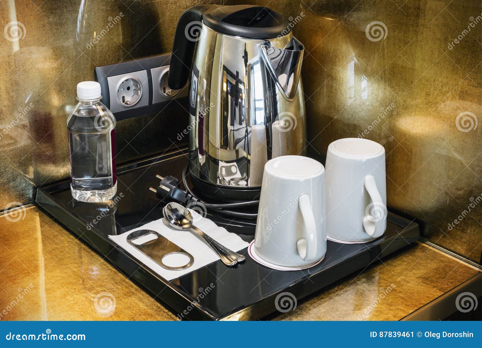Tea and Coffee for a Hotel Room Stock Image Image of lounge, romantic