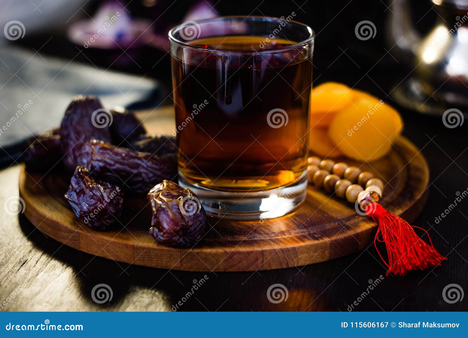 Tea or Coffee for Iftar on Ramadan Month Stock Image Image of rosary