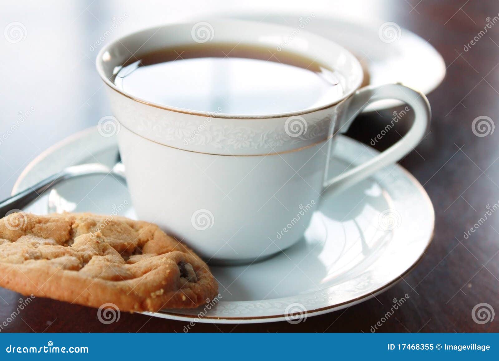 Tea and cookies stock image. Image of bake, caffeine 17468355
