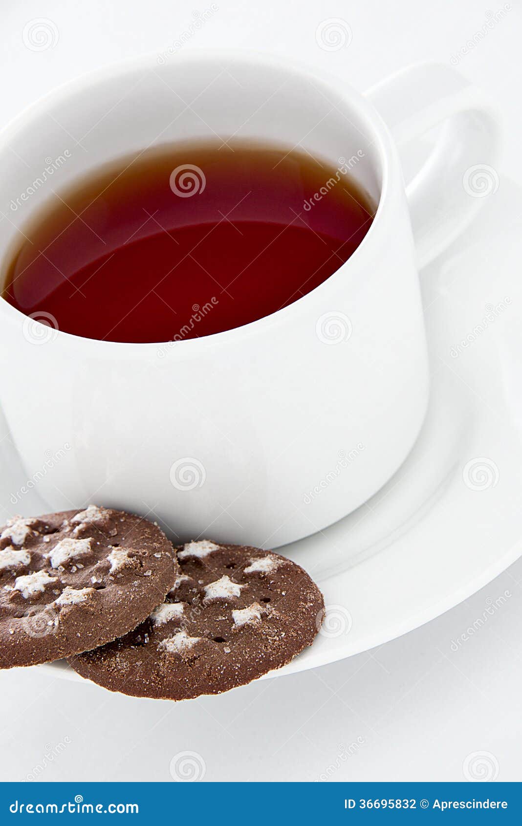 Tea and cookies stock photo. Image of helpful, vintage 36695832