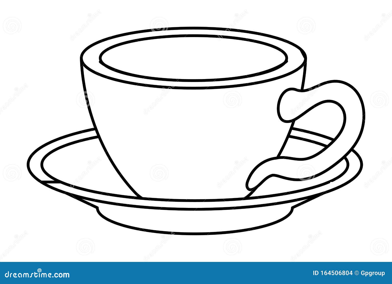 Isolated Tea Cup Vector Design Stock Vector Illustration of english