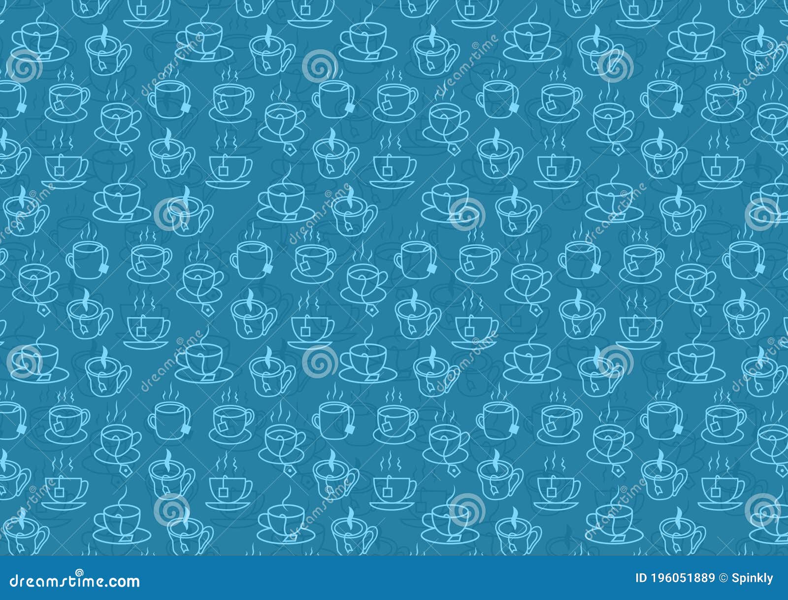 Tea Cup or Mug Background for Design Layouts or Wallpaper Stock  Illustration - Illustration of design, kahawa: 196051889