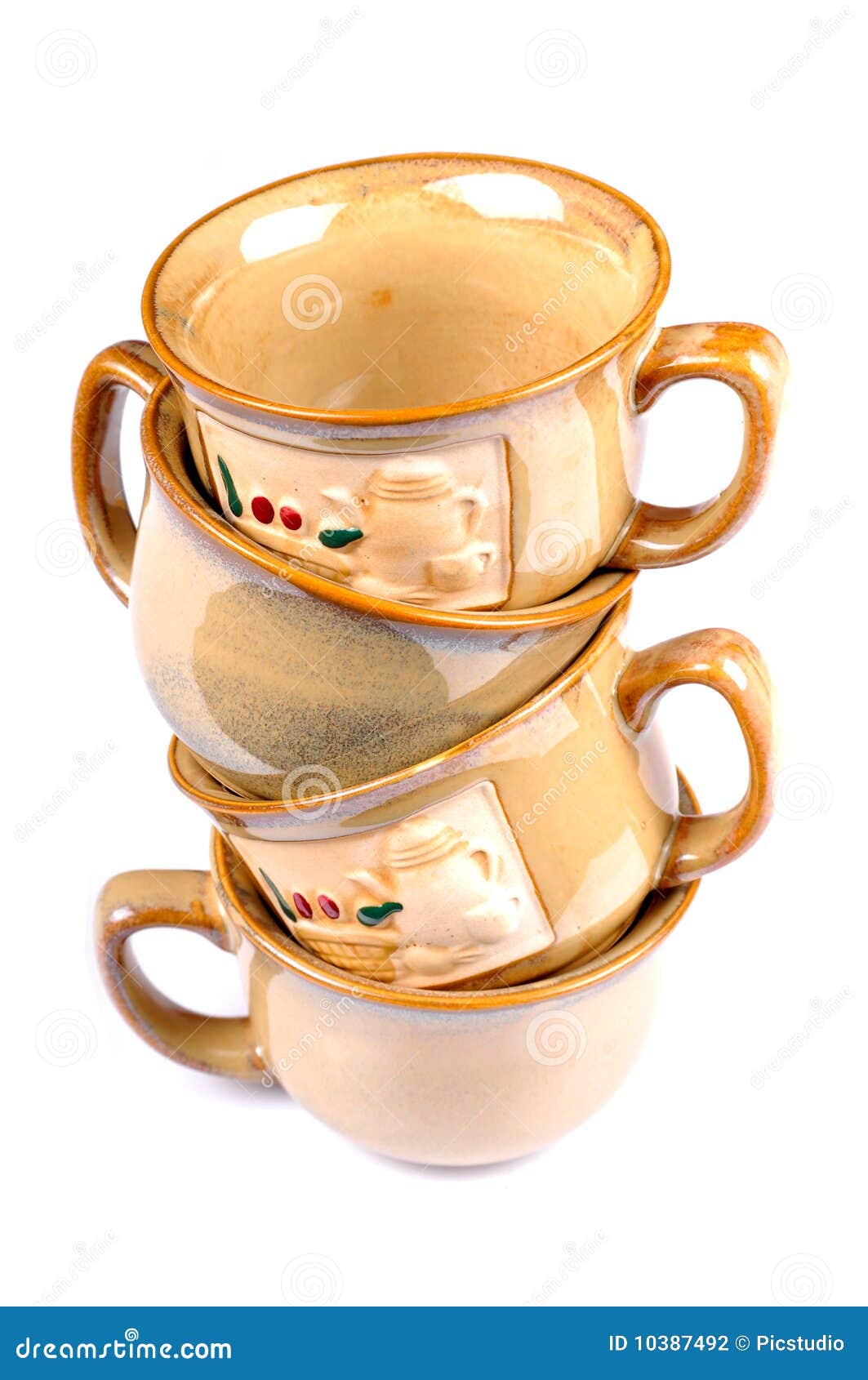 Tea cups stock photo. Image of children, ceramic, small 10387492