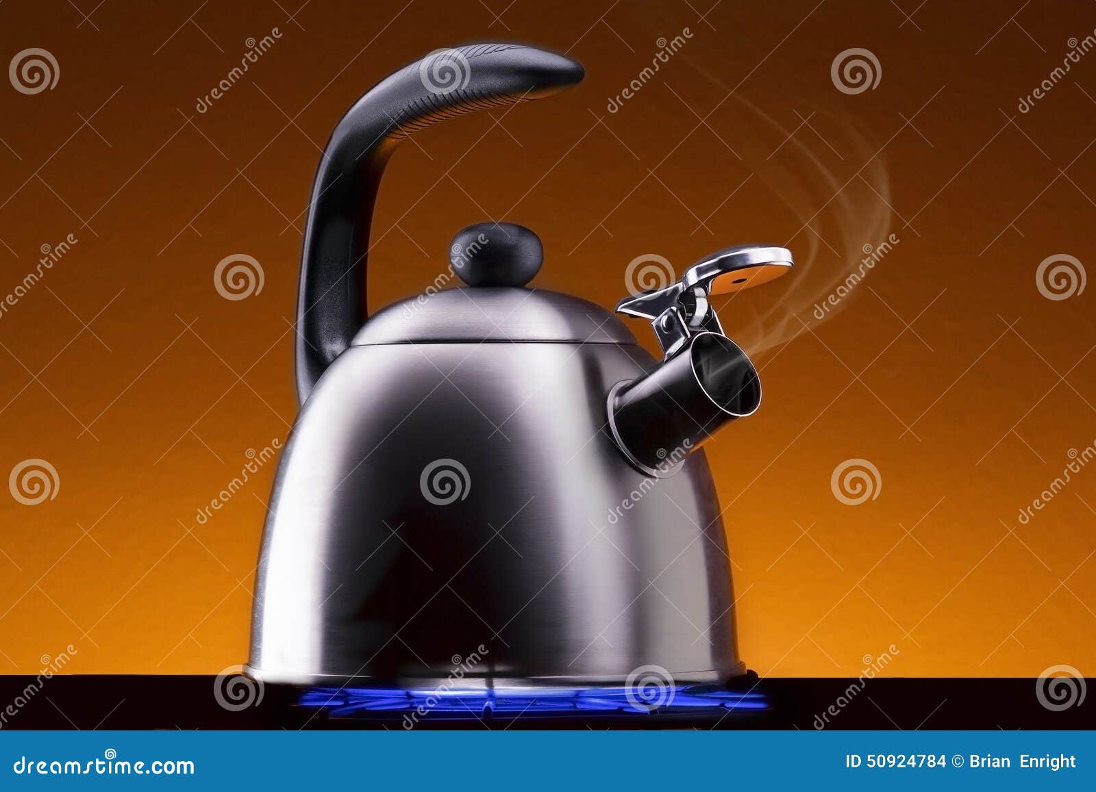 Tea Kettle Steam Stock Photos and Images - 123RF