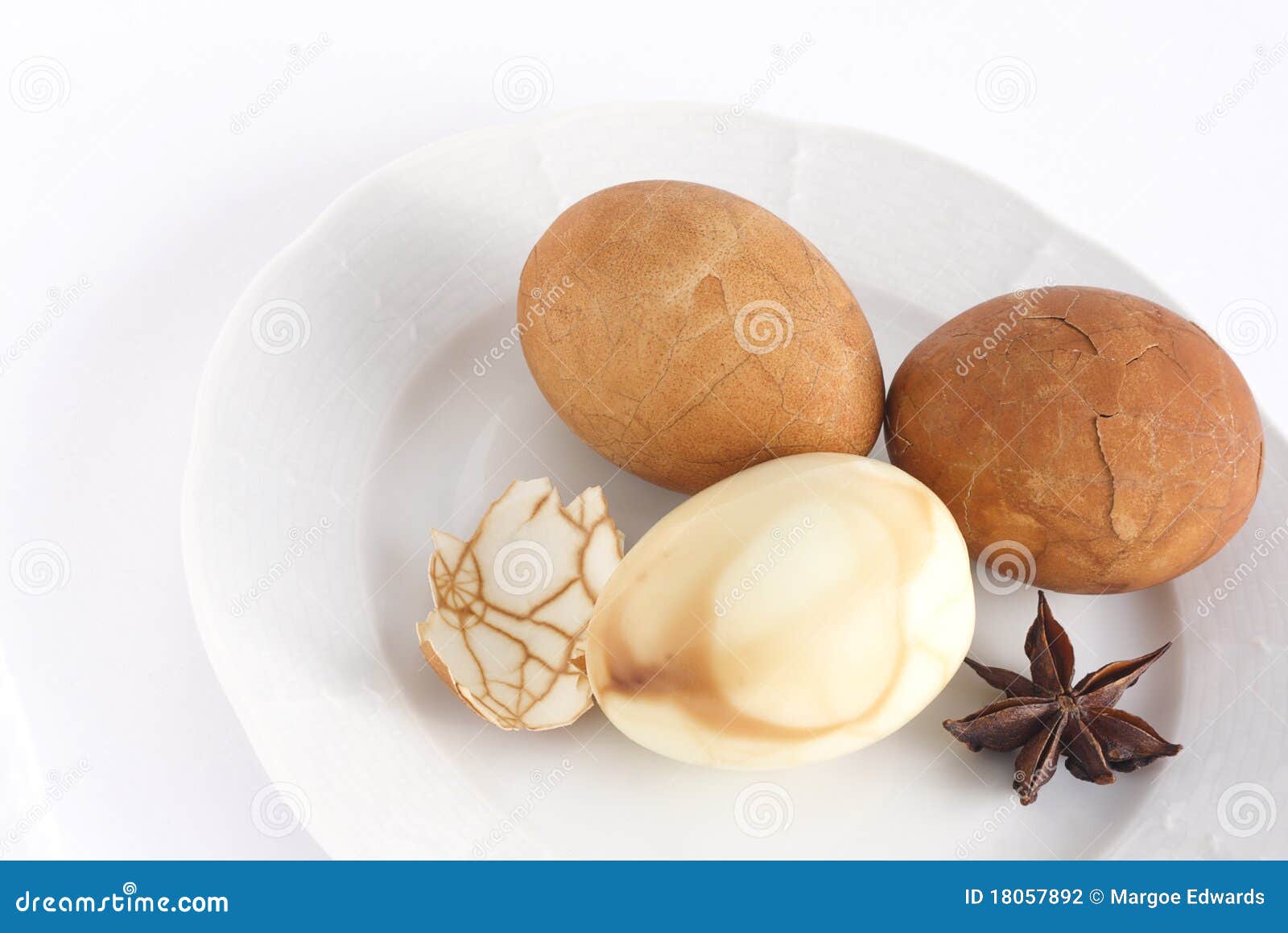 Tea leaf eggs stock photo. Image of snack, white, appetizer 18057892