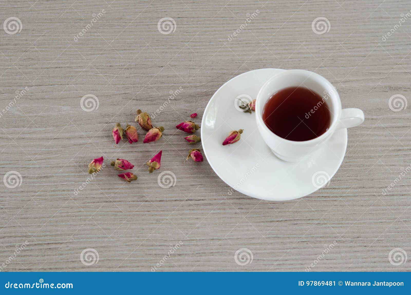 Tea Made from Tea Rose Petals Stock Image Image of relax, evaporation