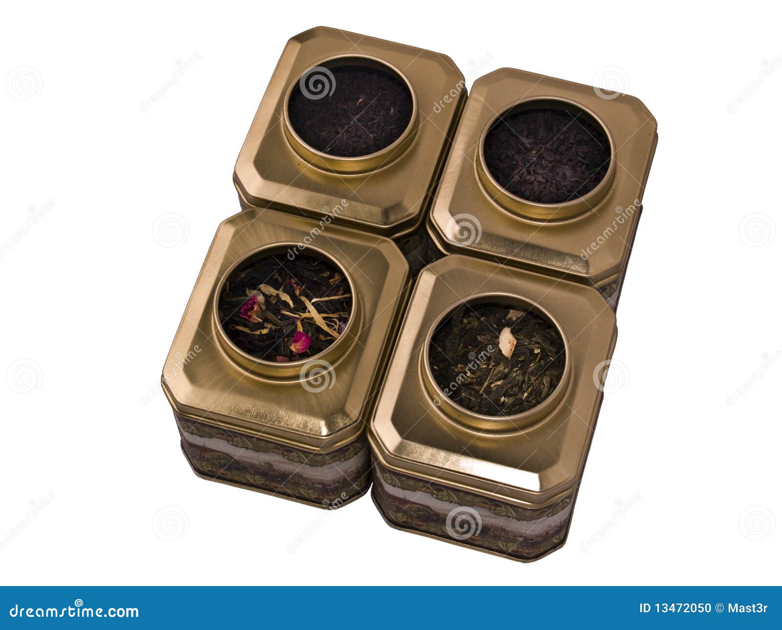 Tea in metal box stock photo. Image of indian, bags, chamomile 13472050