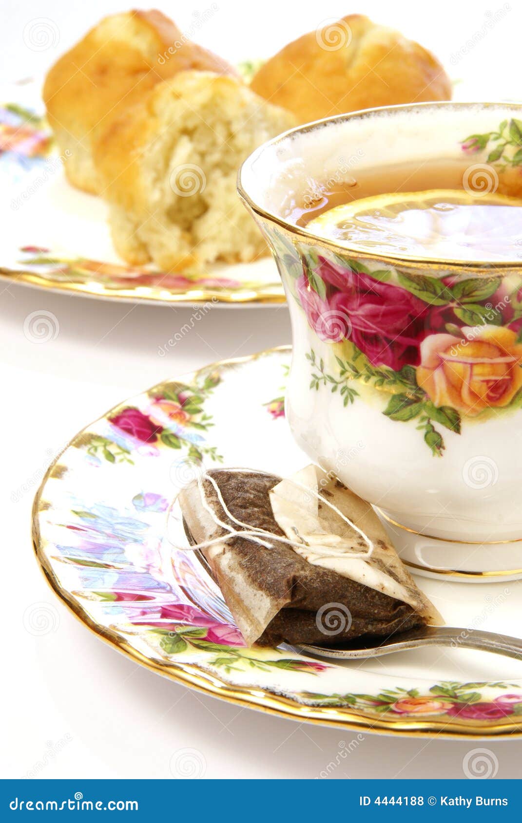 Tea and Muffins stock photo. Image of nostalgia, cake 4444188