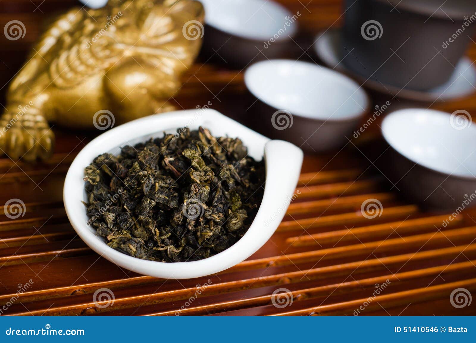 Chinese tea leaves stock photo. Image of east, background 51410546