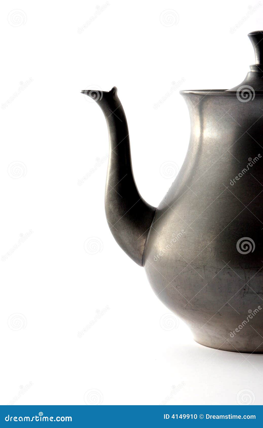 A Tea Pitcher stock photo. Image of metal, container, romantic 4149910